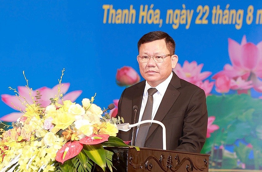 Tặng Huân chương Lao động của Chủ tịch nước Lào cho 15 cán bộ thuộc Bộ Thủy lợi (cũ) tỉnh Thanh Hóa Tặng Huân chương Lao động của Chủ tịch nước Lào cho 15 cán bộ thuộc Bộ Thủy lợi (cũ) tỉnh Thanh Hóa