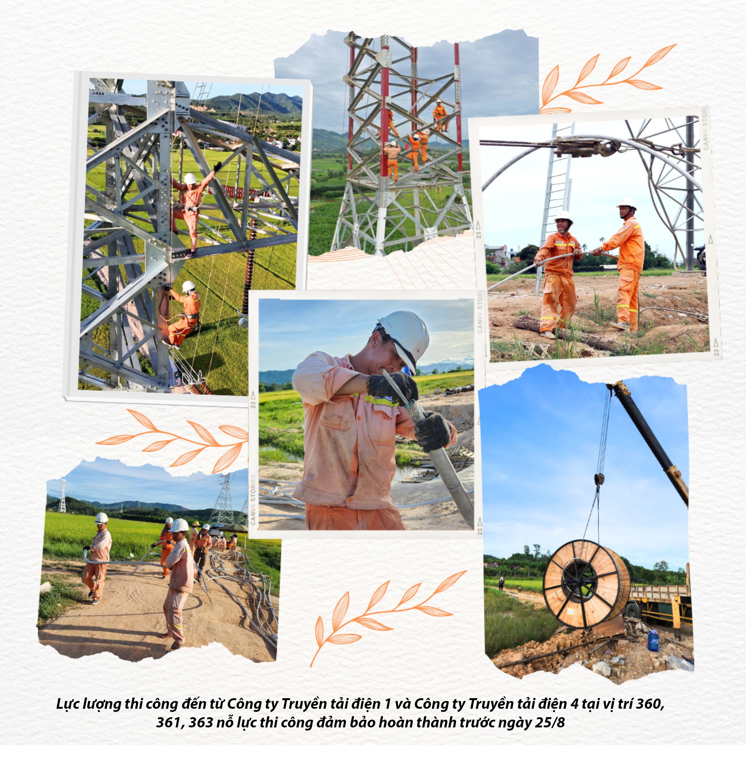 Thợ truyền tải ‘Vượt nắng, thắng mưa’ trước giờ đóng điện đường dây 500kV mạch 3 Thợ truyền tải ‘Vượt nắng, thắng mưa’ trước giờ đóng điện đường dây 500kV mạch 3