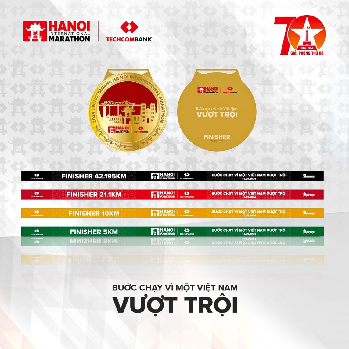 Giải Marathon Quốc tế Hà Nội Techcombank ra mắt bộ vật phẩm phiên bản đặc biệt Giải Marathon Quốc tế Hà Nội Techcombank ra mắt bộ vật phẩm phiên bản đặc biệt