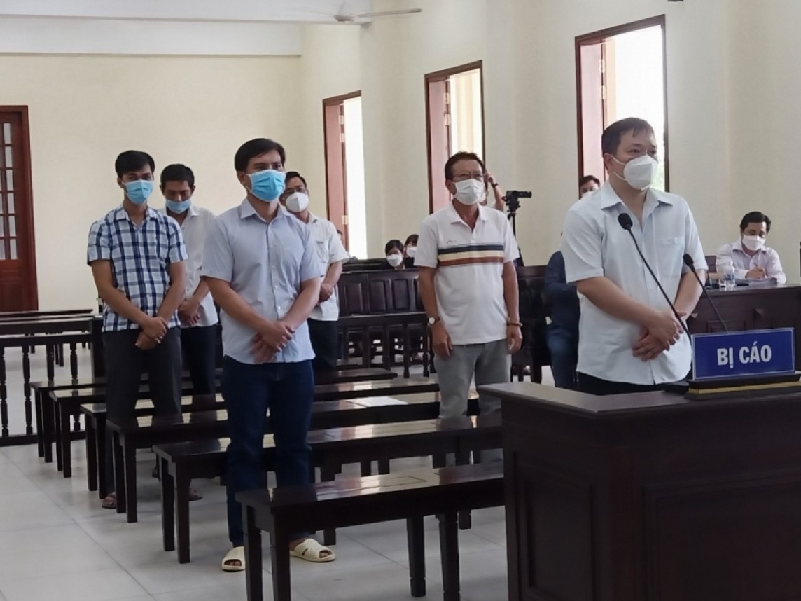 Các bị cáo trong vụ trong vụ