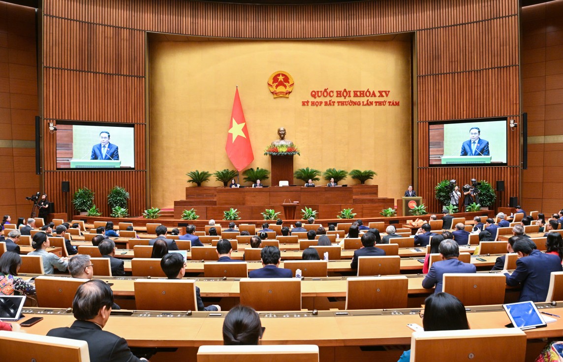 Ủy viên Bộ Chính trị, Chủ tịch Quốc hội Trần Thanh Mẫn phát biểu bế mạc Kỳ họp Ủy viên Bộ Chính trị, Chủ tịch Quốc hội Trần Thanh Mẫn phát biểu bế mạc Kỳ họp