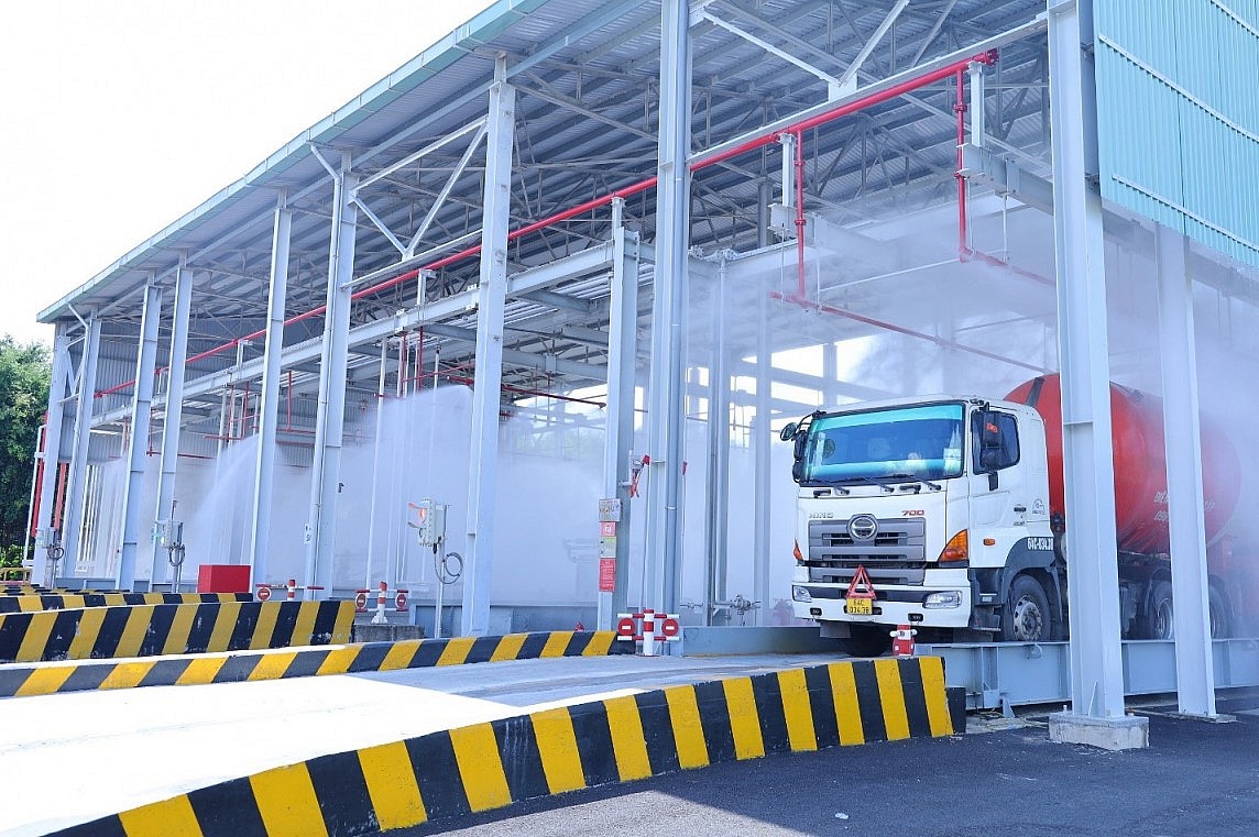 Địa điểm diễn tập tại khu vực Trạm nạp LPG Thị Vải, Kho cảng PV GAS Vũng Tàu Địa điểm diễn tập tại khu vực Trạm nạp LPG Thị Vải, Kho cảng PV GAS Vũng Tàu