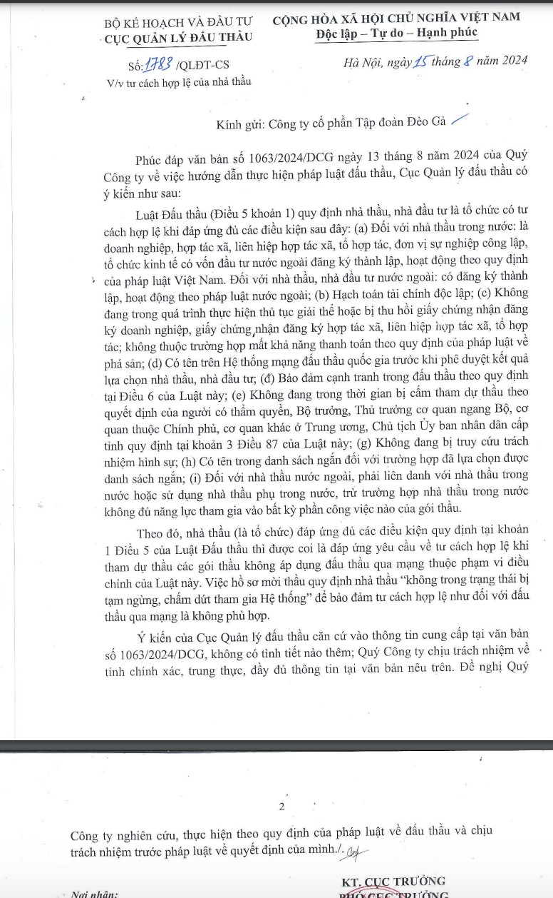 Liên danh Đèo Cả trượt thầu: ACV nói không đủ điều kiện, Cục nói có