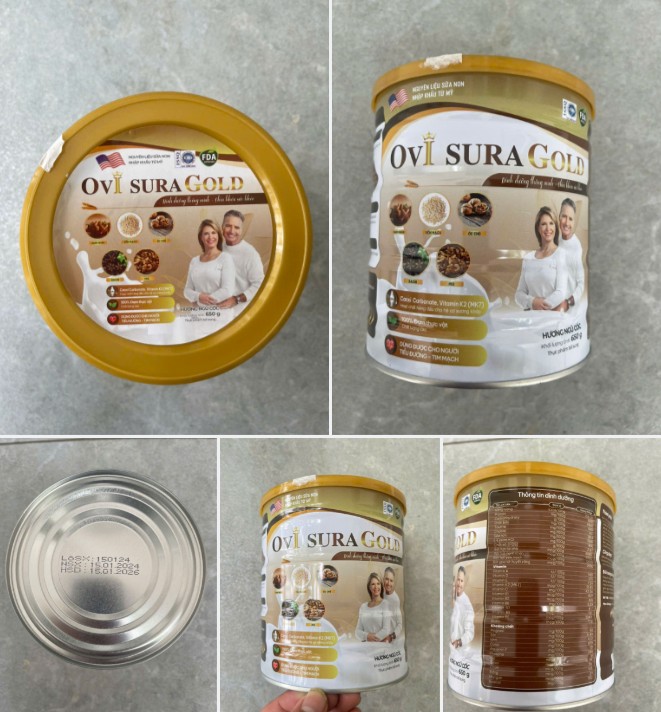 Công an quận Bắc Từ Liêm thông tin vụ bắt lô sản phẩm OVISURA GOLD có dấu hiệu giả mạo