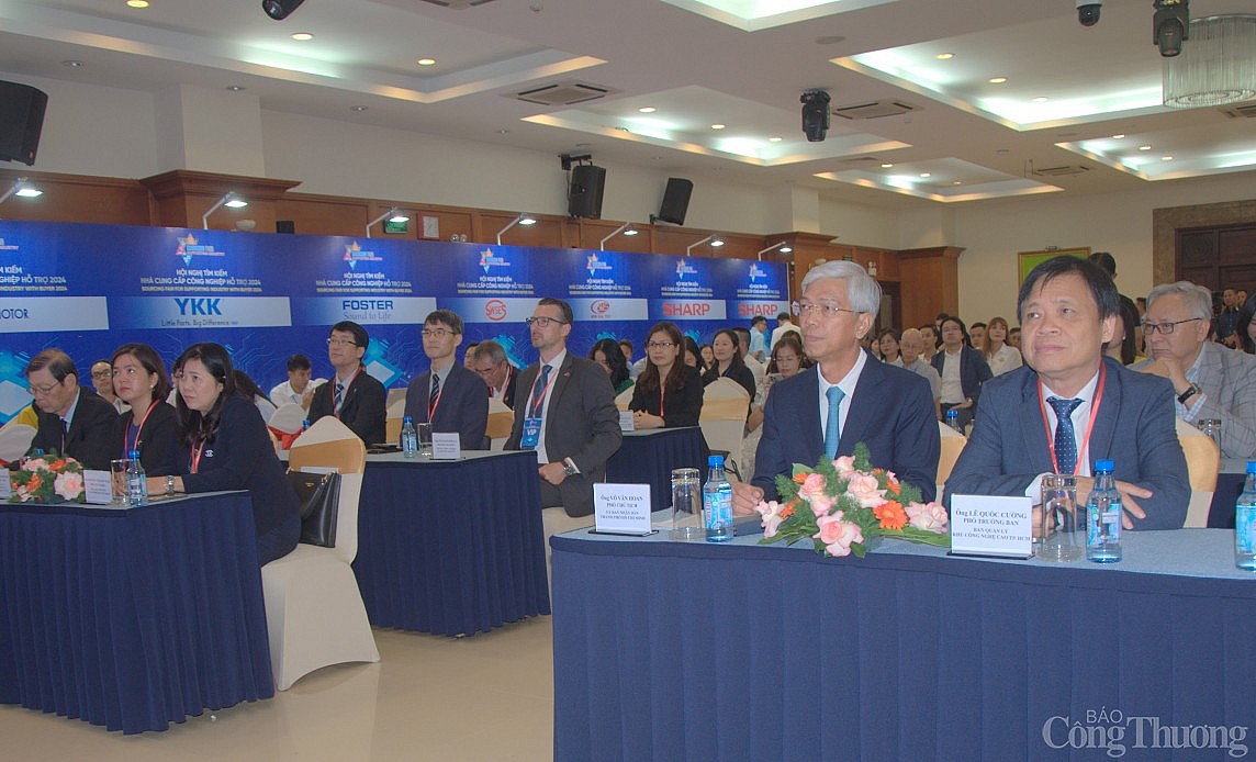 Doanh nghiệp FDI đầu cuối tìm kiếm nhà cung cấp công nghiệp hỗ trợ tại TP. Hồ Chí Minh