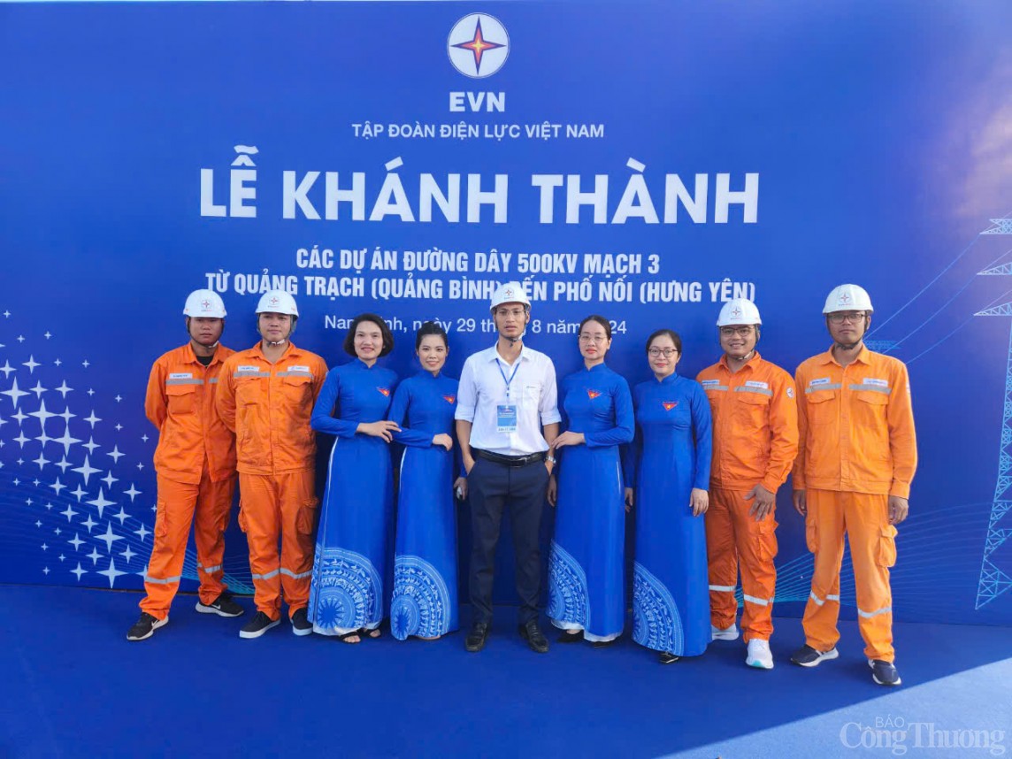 Khánh thành các dự án đường dây 500kV mạch 3 tại điểm cầu tỉnh Nam Định Khánh thành các dự án đường dây 500kV mạch 3 tại điểm cầu tỉnh Nam Định