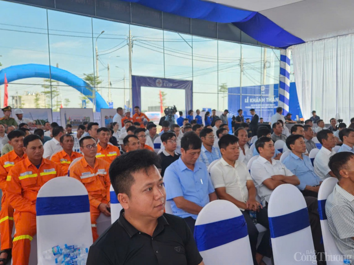 Khánh thành các dự án đường dây 500kV mạch 3 tại điểm cầu tỉnh Nam Định Khánh thành các dự án đường dây 500kV mạch 3 tại điểm cầu tỉnh Nam Định