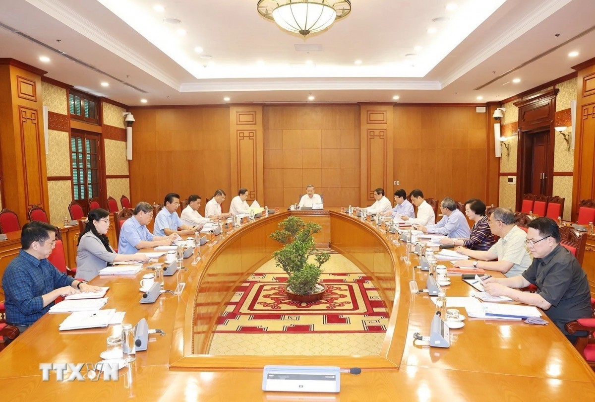 Tổng Bí thư, Chủ tịch nước Tô Lâm chủ trì họp về quy hoạch nhân sự Trung ương Tổng Bí thư, Chủ tịch nước Tô Lâm chủ trì họp về quy hoạch nhân sự Trung ương