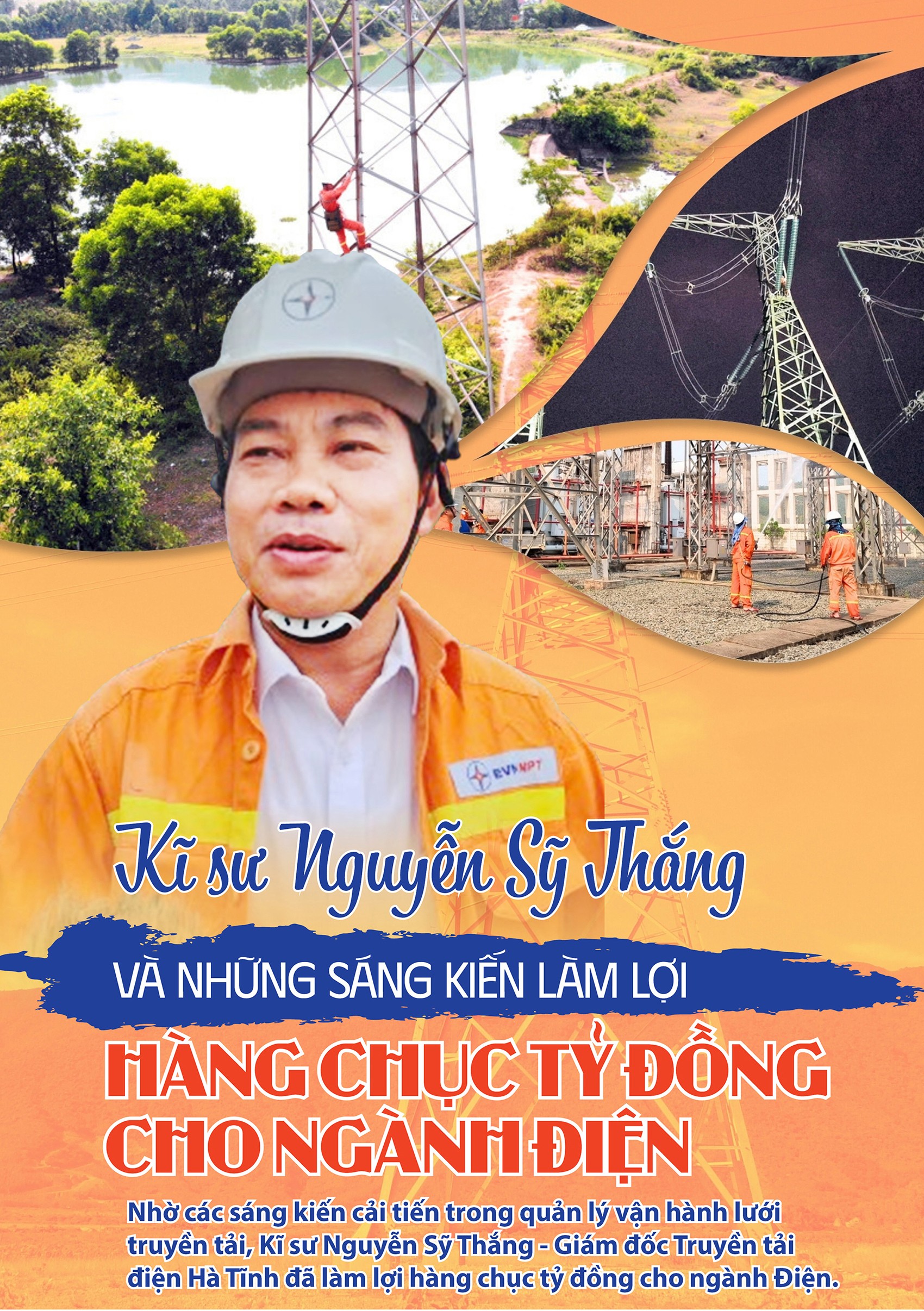 Kỹ sư Nguyễn Sỹ Thắng và những sáng kiến làm lợi hàng chục tỷ đồng cho ngành điện Kỹ sư Nguyễn Sỹ Thắng và những sáng kiến làm lợi hàng chục tỷ đồng cho ngành điện