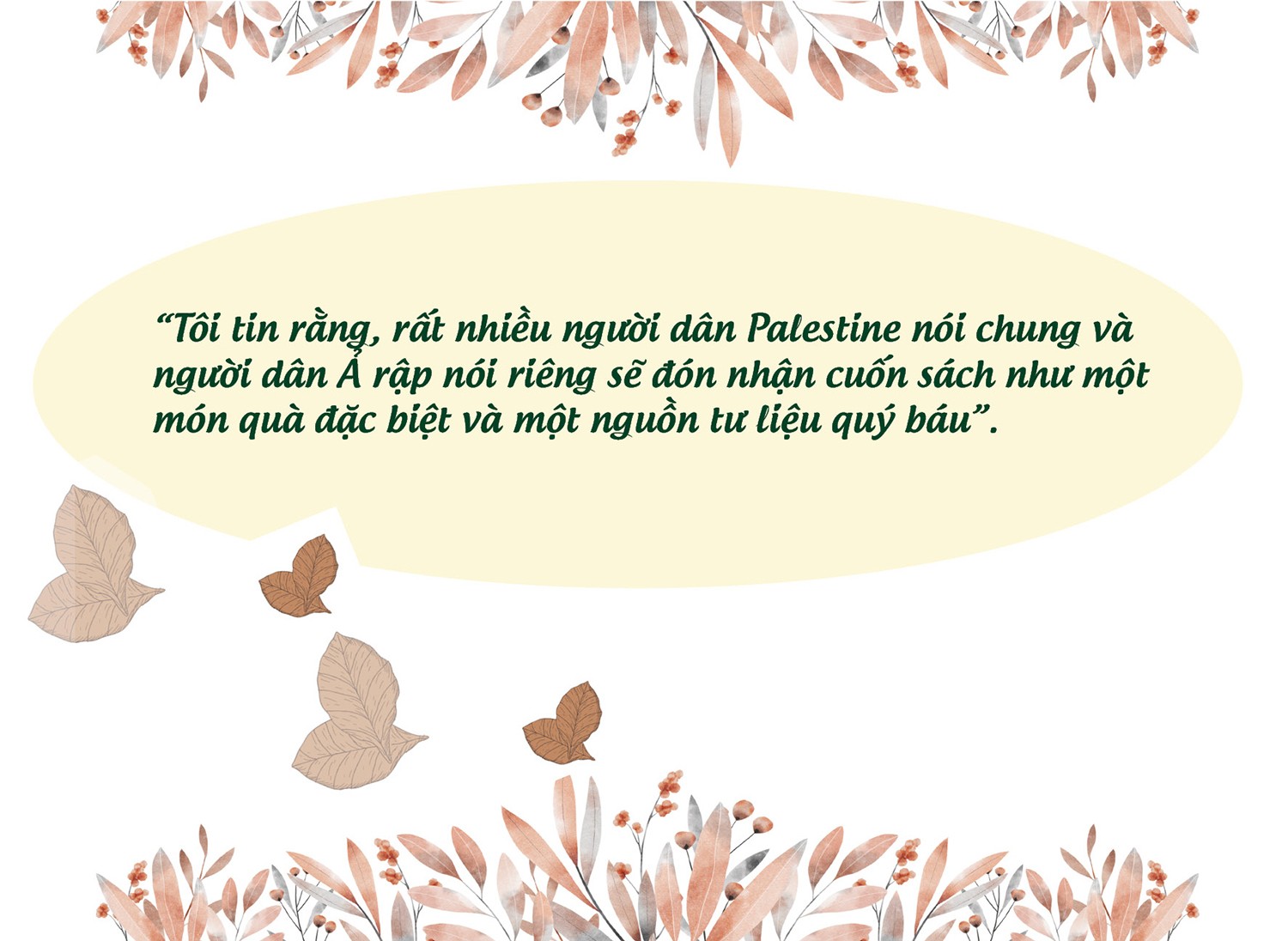 Longform | Dịch giả Saleem Hammad và ấn tượng đặc biệt với cuốn sách 'Võ Nguyên Giáp-Vị tướng của nhân dân' Longform | Dịch giả Saleem Hammad và ấn tượng đặc biệt với cuốn sách 'Võ Nguyên Giáp-Vị tướng của nhân dân'