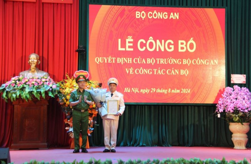 Bộ trưởng Bộ Công an bổ nhiệm Cục trưởng Bộ trưởng Bộ Công an bổ nhiệm Cục trưởng