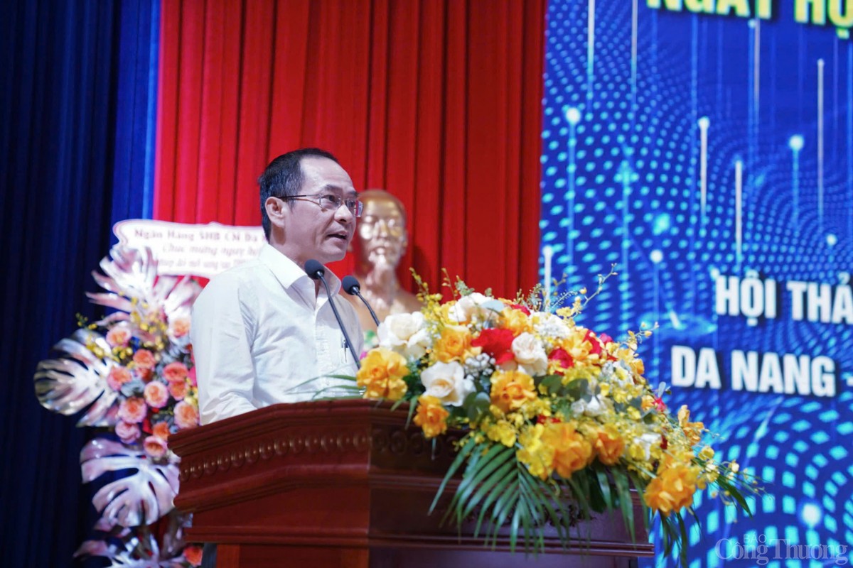 Ông Lê Đức Viên - Giám đốc Sở Khoa học và Công nghệ TP. Đà Nẵng phát biểu tại chương trình Ông Lê Đức Viên - Giám đốc Sở Khoa học và Công nghệ TP. Đà Nẵng phát biểu tại chương trình