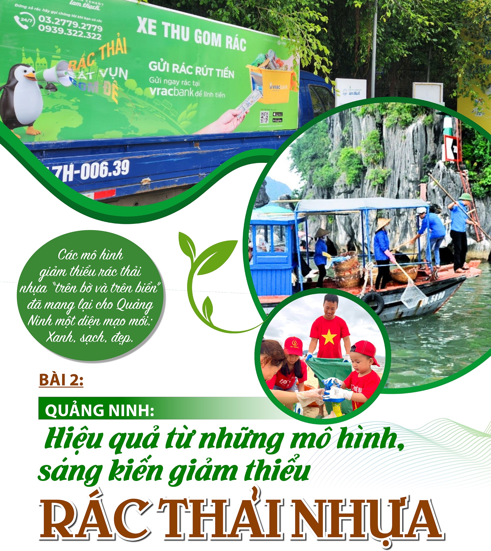 Hiệu quả từ những mô hình, sáng kiến giảm thiểu rác thải nhựa Hiệu quả từ những mô hình, sáng kiến giảm thiểu rác thải nhựa