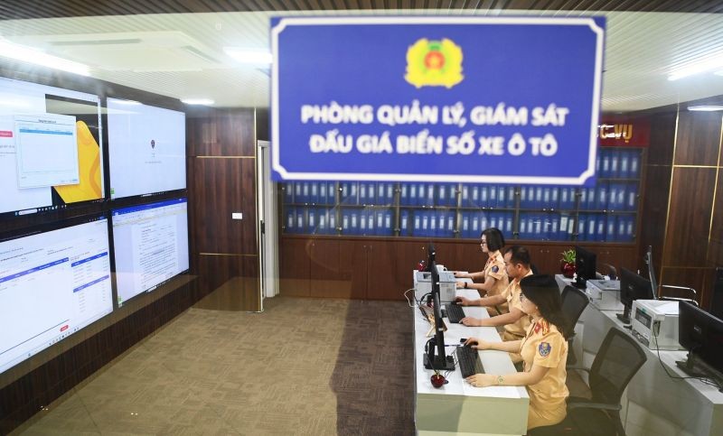 Bộ Công an phê duyệt đấu giá biển số xe ô tô phiên thứ 5. Ảnh minh họa Bộ Công an phê duyệt đấu giá biển số xe ô tô phiên thứ 5. Ảnh minh họa