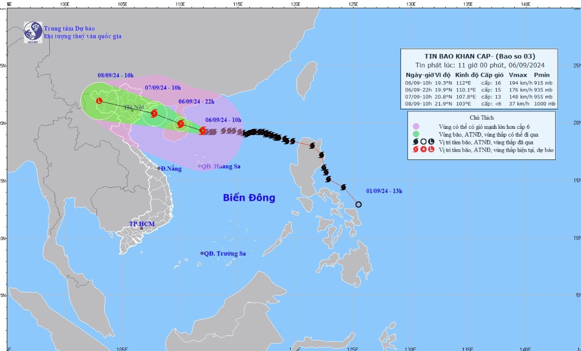 Tin bão khẩn cấp, cơn bão số 3 mới nhất:..... Tin bão khẩn cấp, cơn bão số 3 mới nhất:.....