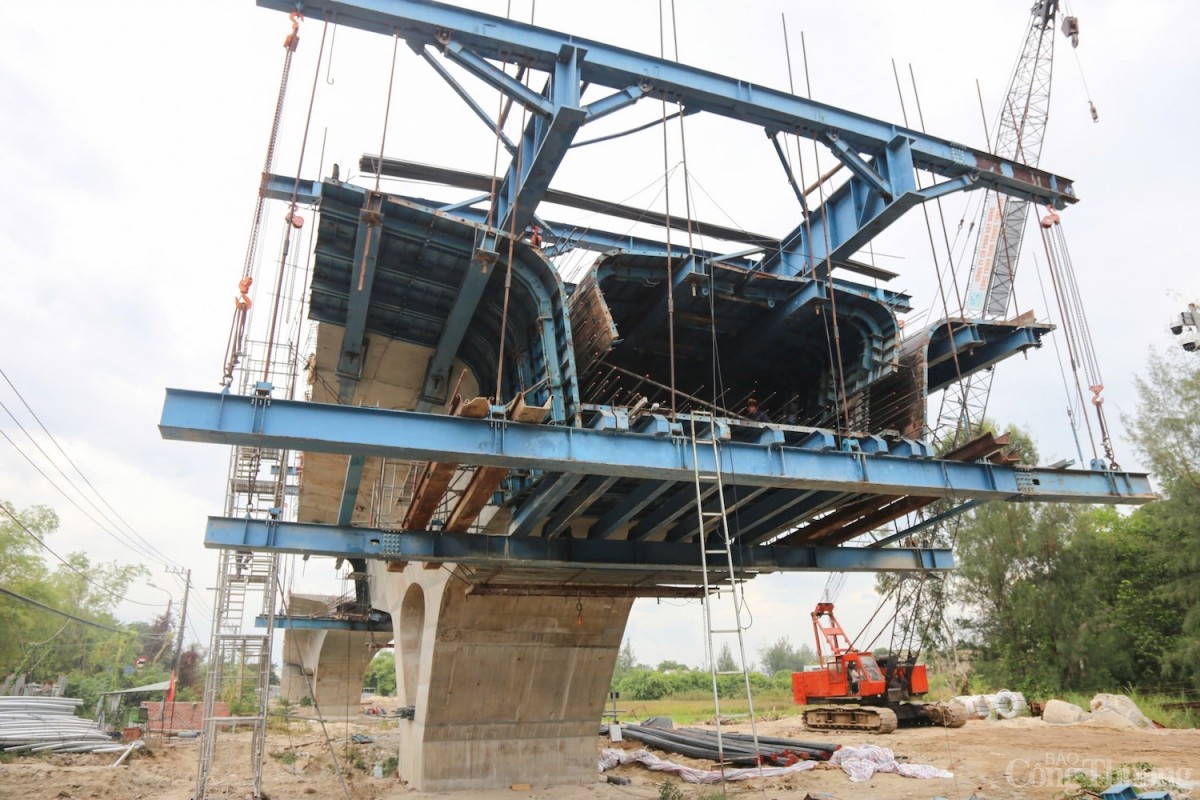 Cầu Nghĩa Tự dự kiến hợp long phần cầu trước 31/12/2024 Cầu Nghĩa Tự dự kiến hợp long phần cầu trước 31/12/2024