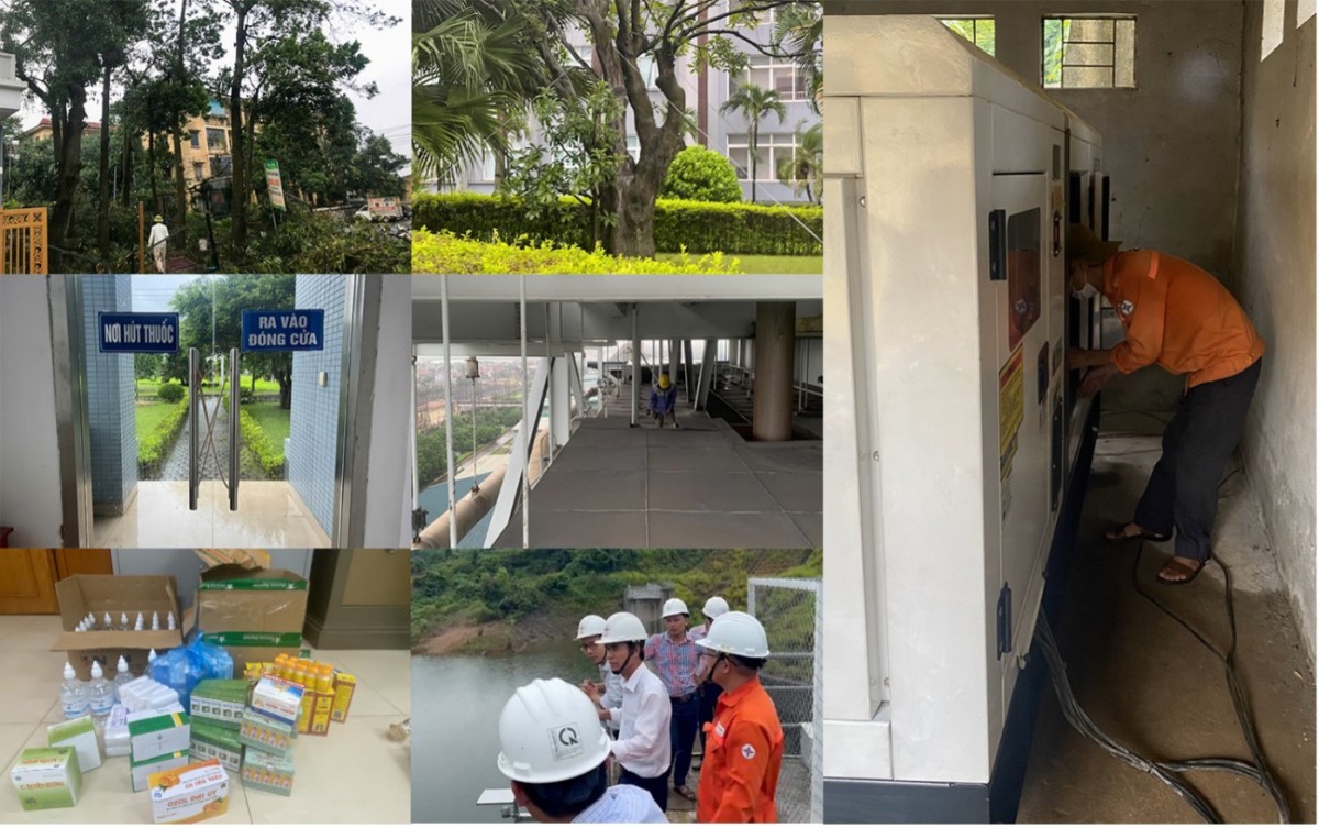 Công tác ứng phó với Bão Yagi tại các Đơn vị thành viên Công tác ứng phó với Bão Yagi tại các Đơn vị thành viên