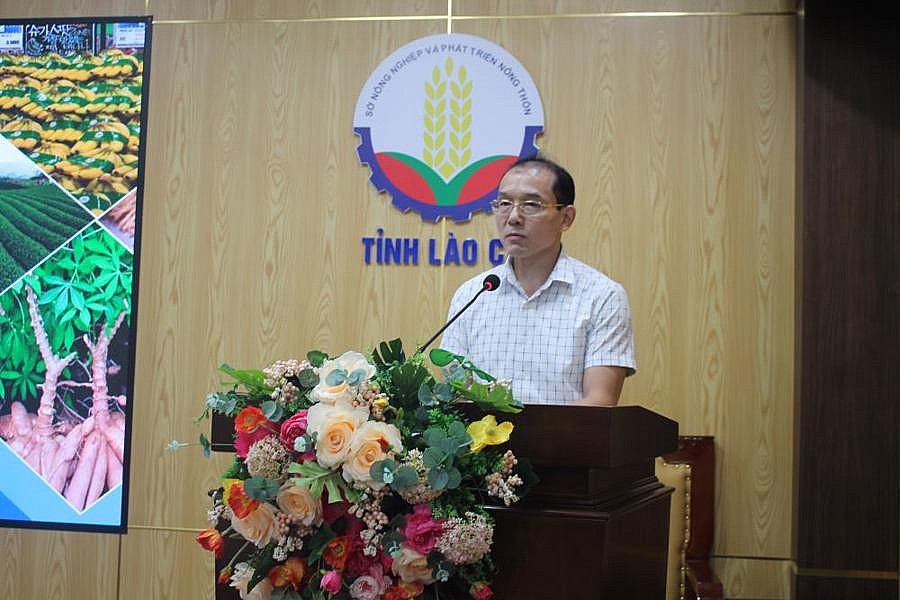 Ông Nguyễn Quang Vĩnh - Phó Giám đốc Sở Nông nghiệp và Phát triển nông thôn tỉnh Lào Cai Ông Nguyễn Quang Vĩnh - Phó Giám đốc Sở Nông nghiệp và Phát triển nông thôn tỉnh Lào Cai