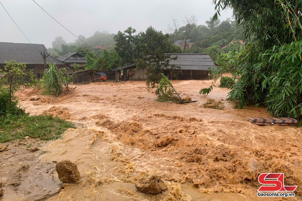 Ảnh hưởng bão số 3 ở Sơn La Ảnh hưởng bão số 3 ở Sơn La