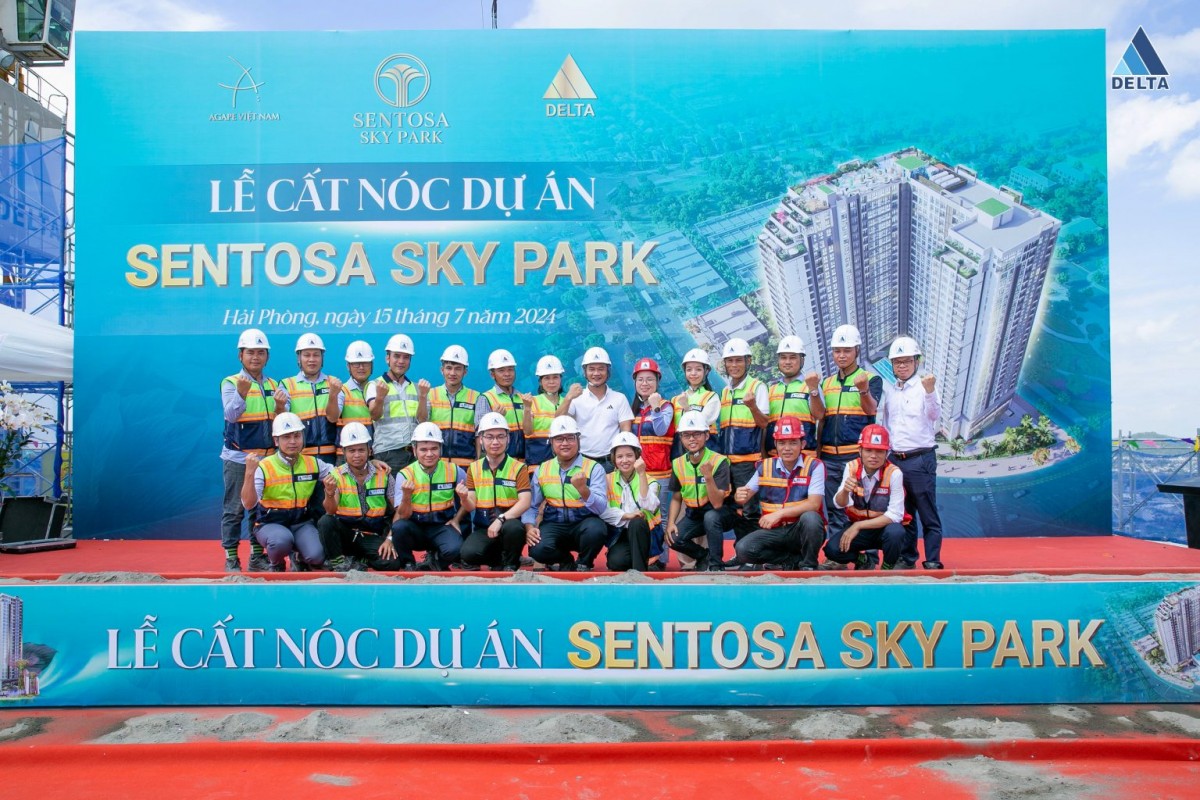 DELTA Group cất nóc dự án Sentosa Sky Park – Dấu mốc vàng của công trình mang chất sống chuẩn Singapore DELTA Group cất nóc dự án Sentosa Sky Park – Dấu mốc vàng của công trình mang chất sống chuẩn Singapore