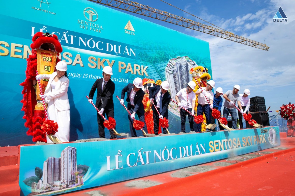 DELTA Group cất nóc dự án Sentosa Sky Park – Dấu mốc vàng của công trình mang chất sống chuẩn Singapore DELTA Group cất nóc dự án Sentosa Sky Park – Dấu mốc vàng của công trình mang chất sống chuẩn Singapore