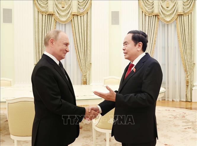 Chủ tịch Quốc hội Trần Thanh Mẫn hội kiến Tổng thống Nga Vladimir Putin Chủ tịch Quốc hội Trần Thanh Mẫn hội kiến Tổng thống Nga Vladimir Putin