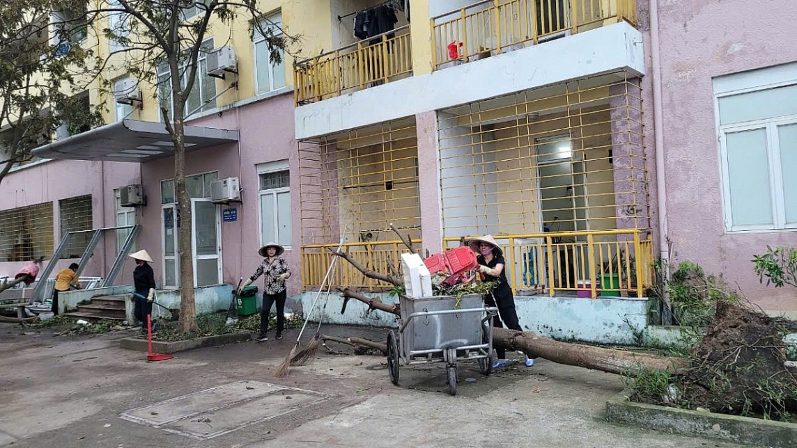 TKV chia sẻ, hỗ trợ kịp thời các gia đình bị thiệt hại do bão số 3 TKV chia sẻ, hỗ trợ kịp thời các gia đình bị thiệt hại do bão số 3