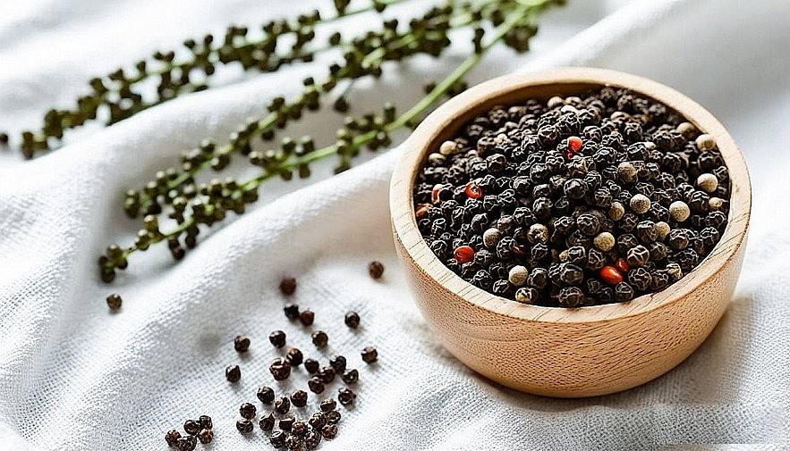 giá tiêu đang được duy trì ở mức cao so với cùng kỳ năm trước