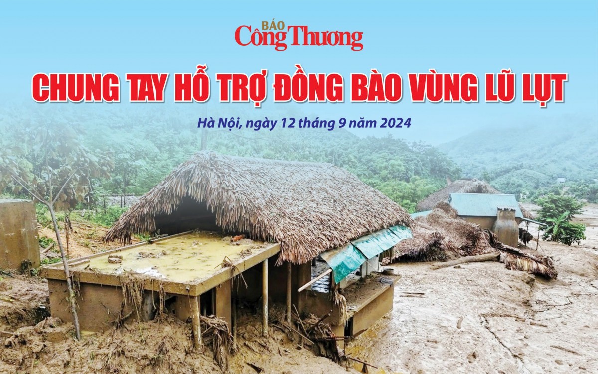 Báo Công Thương phát động Chương trình 'Chung tay hỗ trợ đồng bào vùng lũ lụt' Báo Công Thương phát động Chương trình 'Chung tay hỗ trợ đồng bào vùng lũ lụt'