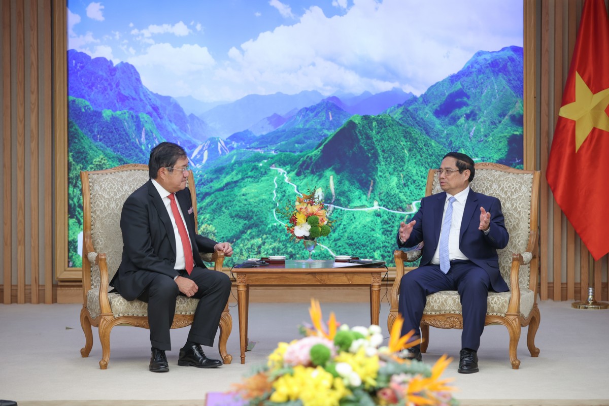 Thủ tướng đề nghị Tập đoàn Mitsui đẩy nhanh tiến độ Chuỗi dự án điện-khí Lô B Thủ tướng đề nghị Tập đoàn Mitsui đẩy nhanh tiến độ Chuỗi dự án điện-khí Lô B