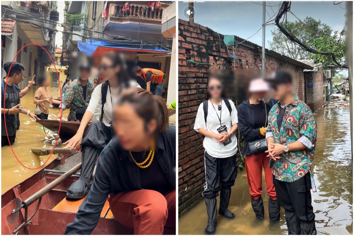 Vợ chồng Ưng Hoàng Phúc, Quế Vân bị chỉ trích khi đi cứu trợ… giữa trung tâm Hà Nội Vợ chồng Ưng Hoàng Phúc, Quế Vân bị chỉ trích khi đi cứu trợ… giữa trung tâm Hà Nội