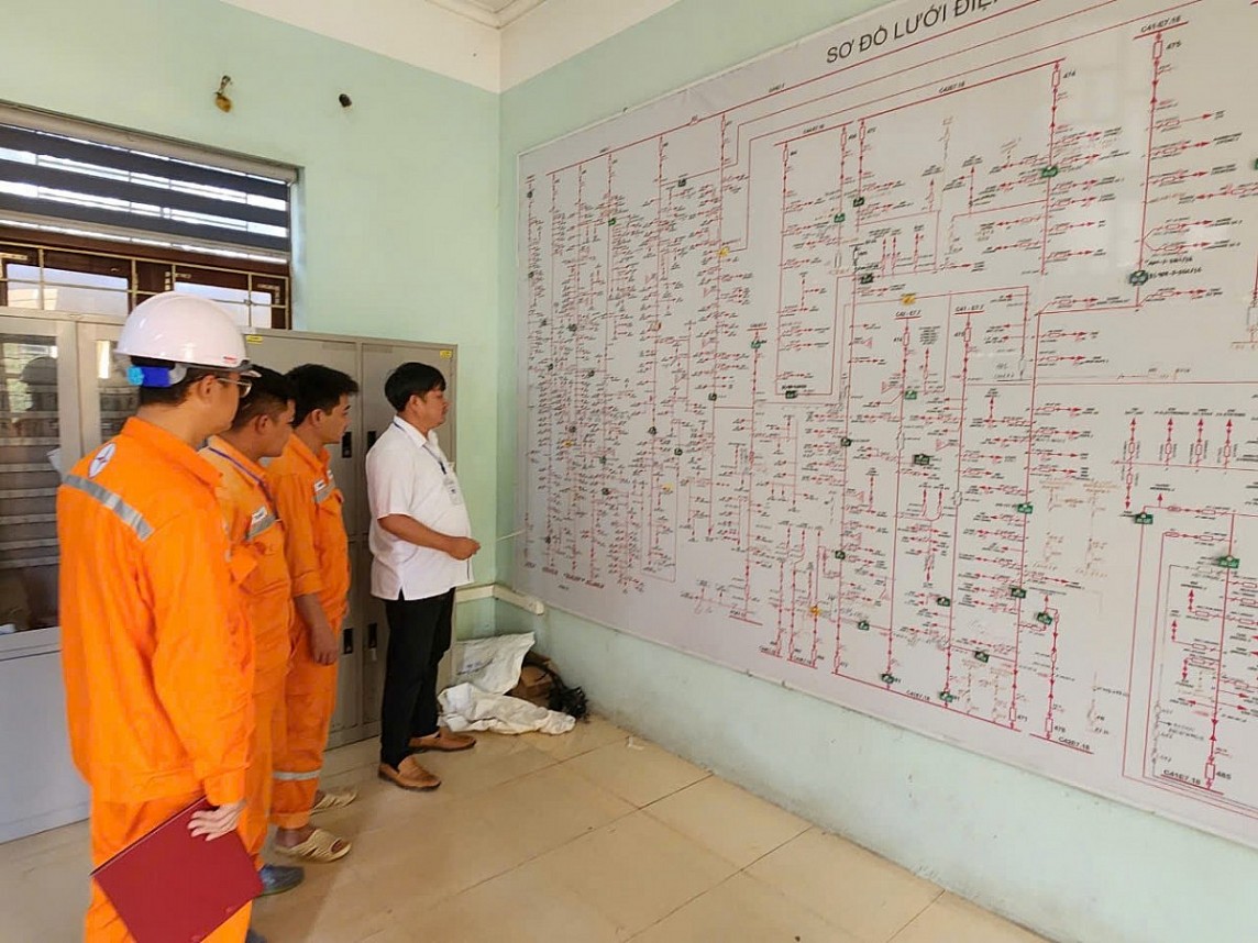 PC Bắc Giang cơ bản khắc phục xong lưới điện, đảm bảo điện cho các trạm bơm