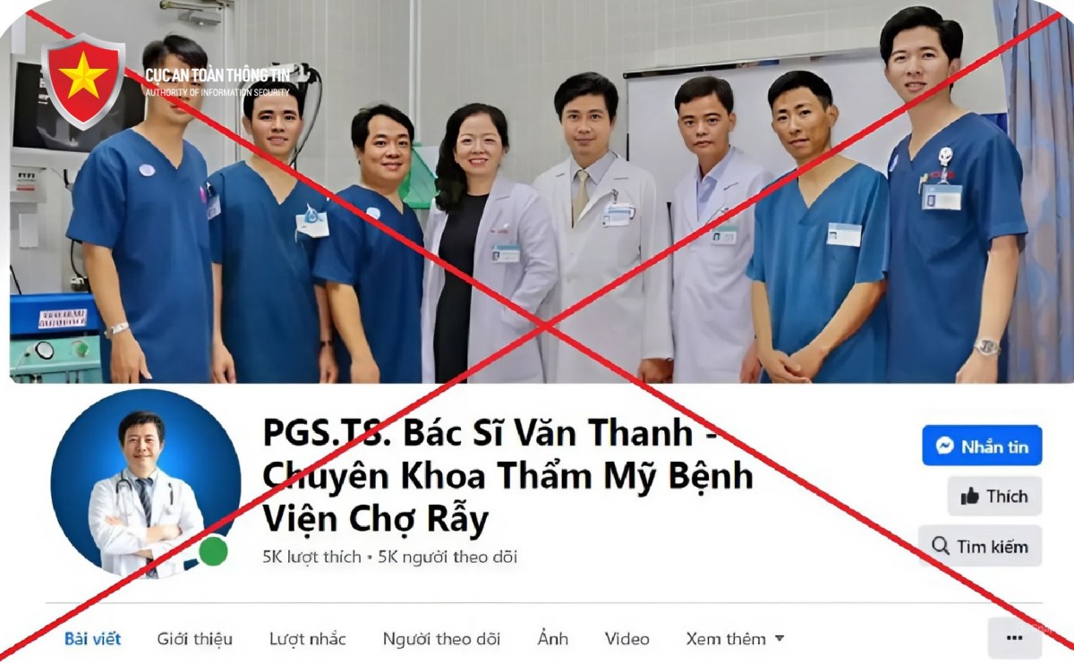 Mạo danh cắt ghép hình ảnh của các bệnh viện để lừa đảo chiếm đoạt tài sản Mạo danh cắt ghép hình ảnh của các bệnh viện để lừa đảo chiếm đoạt tài sản