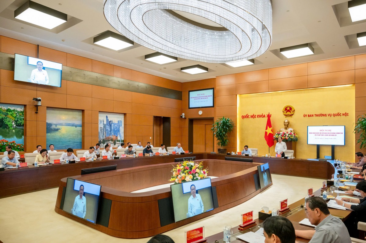 Đảng đoàn Quốc hội và Ban cán sự đảng Chính phủ tổ chức Hội nghị về kỳ họp thứ 8, Quốc hội khóa XV Đảng đoàn Quốc hội và Ban cán sự đảng Chính phủ tổ chức Hội nghị về kỳ họp thứ 8, Quốc hội khóa XV