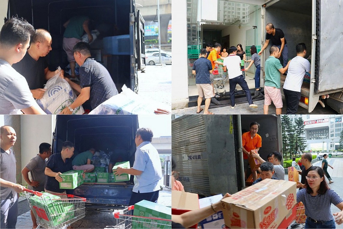 VNPD ủng hộ đồng bào các tỉnh phía Bắc bị ảnh hưởng bởi bão số 03