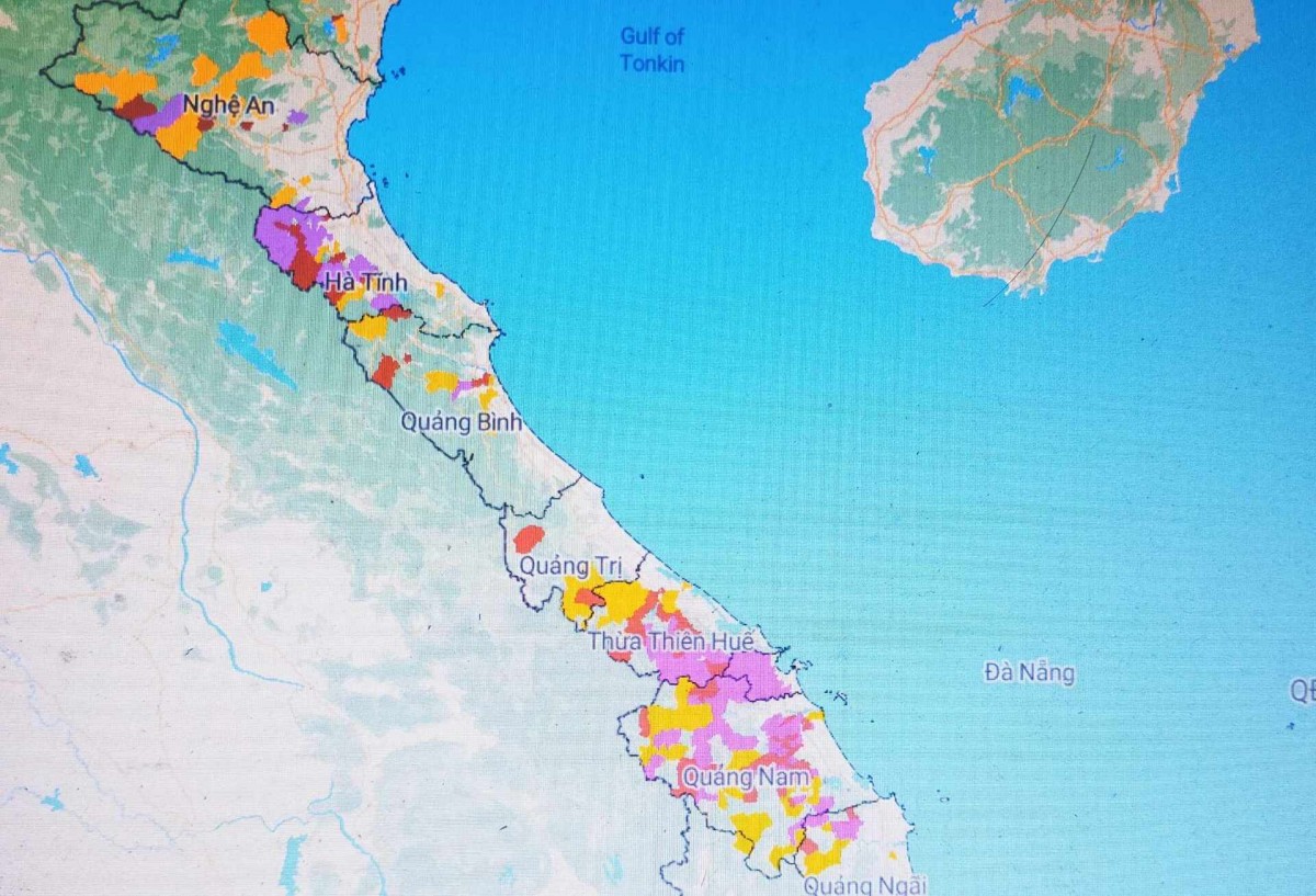 Theo biểu đồ, vào lúc 10h sáng nay (18/9) cảnh báo lũ quét, sạt lở đất ở mức cao và rất cao xuất hiện nhiều tỉnh thành chịu ảnh hưởng của áp thấp nhiệt đới Theo biểu đồ, vào lúc 10h sáng nay (18/9) cảnh báo lũ quét, sạt lở đất ở mức cao và rất cao xuất hiện nhiều tỉnh thành chịu ảnh hưởng của áp thấp nhiệt đới