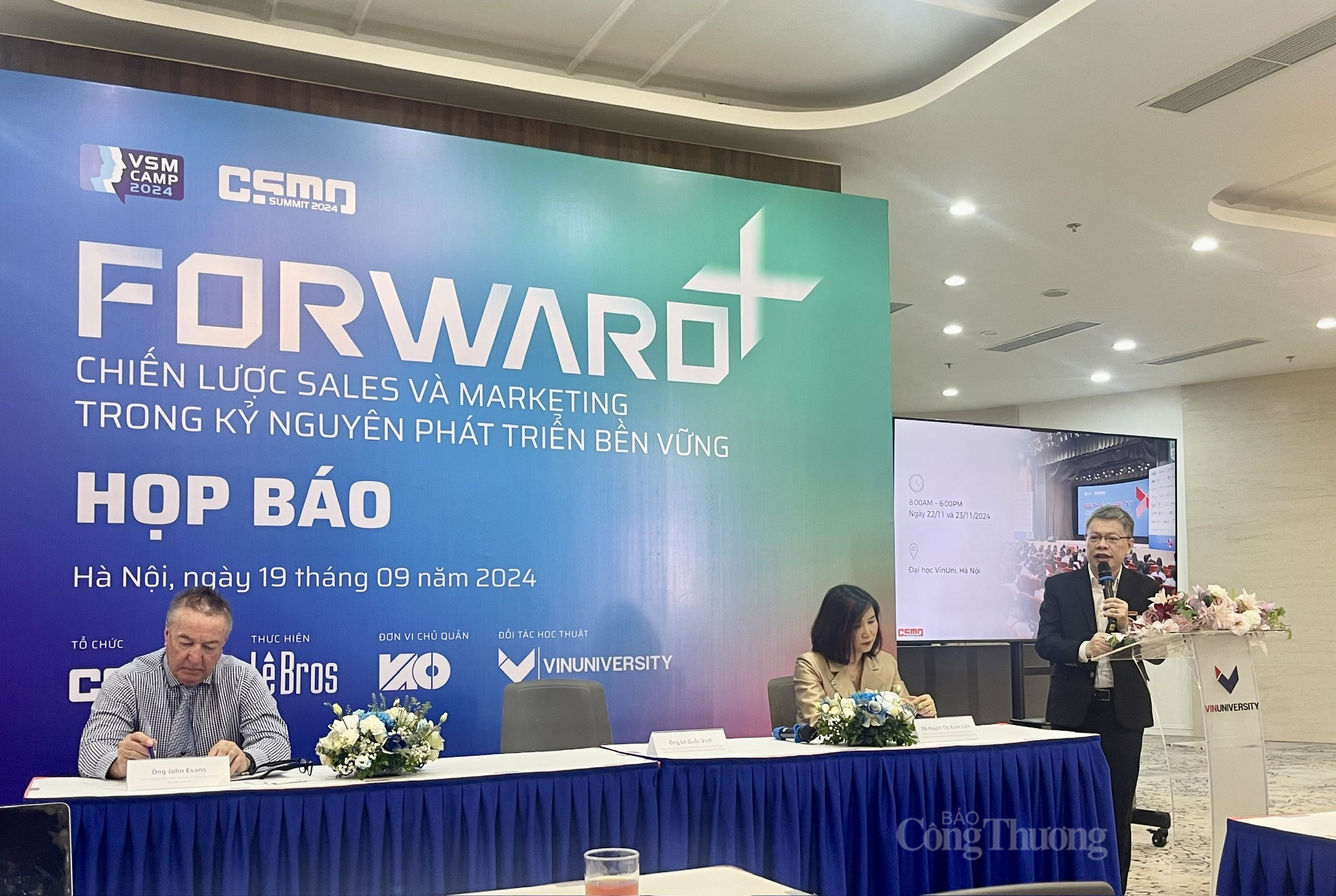 VSMCamp & CSMOSummit 2024: Định hướng xây dựng chiến lược sales và marketing bền vững