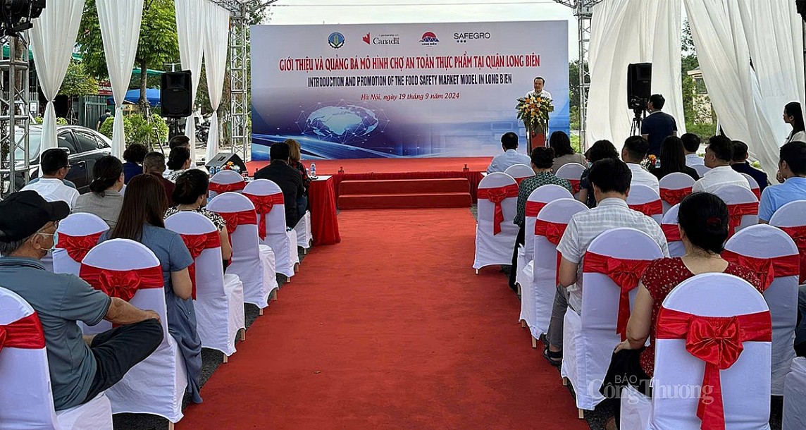 quảng bá và giới thiệu mô hình chợ ATTP (ATTP) tại quận Long Biên. quảng bá và giới thiệu mô hình chợ ATTP (ATTP) tại quận Long Biên.