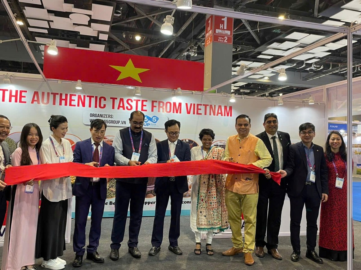 Việt Nam quảng bá nông sản và thực phẩm chế biến tại World Food India 2024 Việt Nam quảng bá nông sản và thực phẩm chế biến tại World Food India 2024