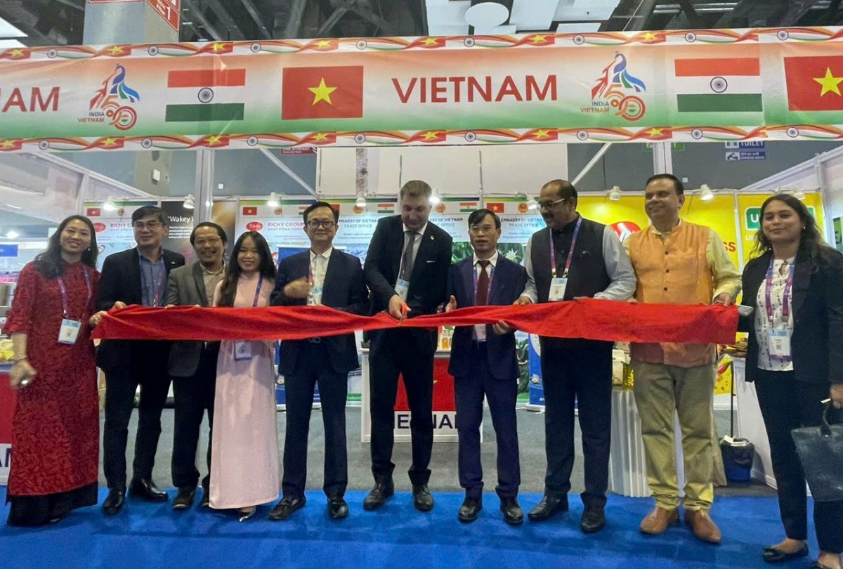 Việt Nam quảng bá nông sản và thực phẩm chế biến tại World Food India 2024 Việt Nam quảng bá nông sản và thực phẩm chế biến tại World Food India 2024