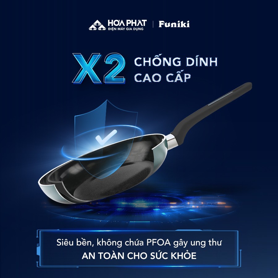 Funiki ra mắt bộ sưu tập chảo chống dính: Chuẩn bền, chuẩn chống dính Funiki ra mắt bộ sưu tập chảo chống dính: Chuẩn bền, chuẩn chống dính