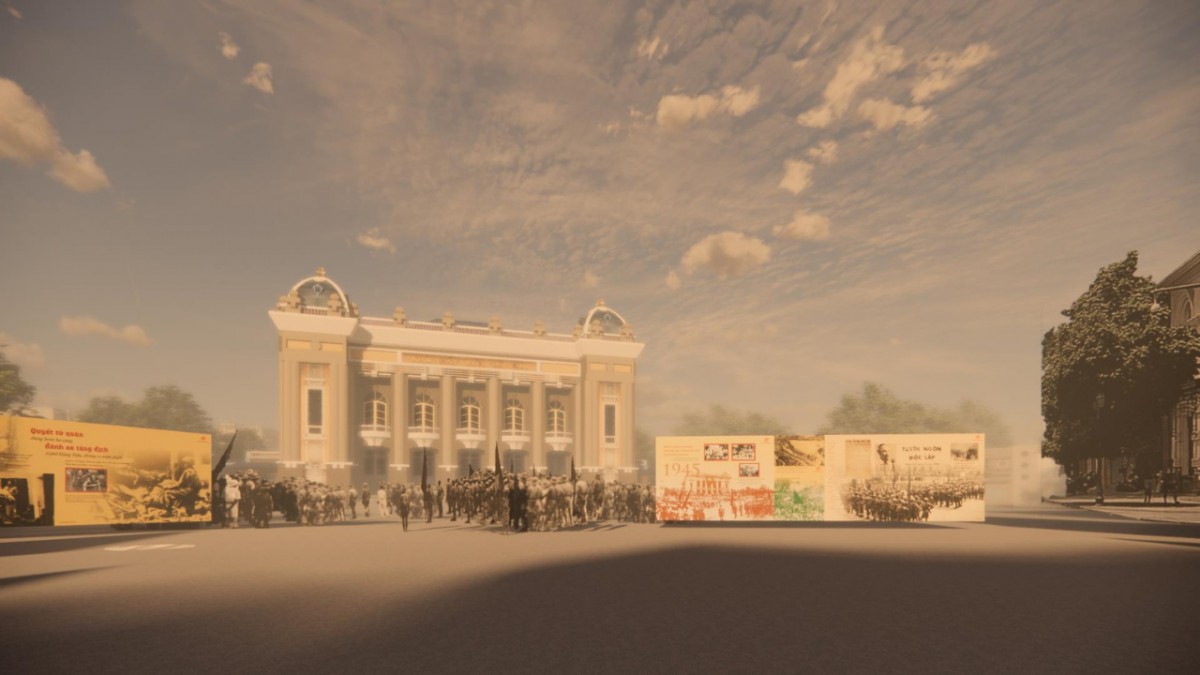 Triển lãm 3D trực tuyến ‘Hỡi đồng bào Thủ đô’: Sống lại những khoảnh khắc lịch sử thiêng liêng
