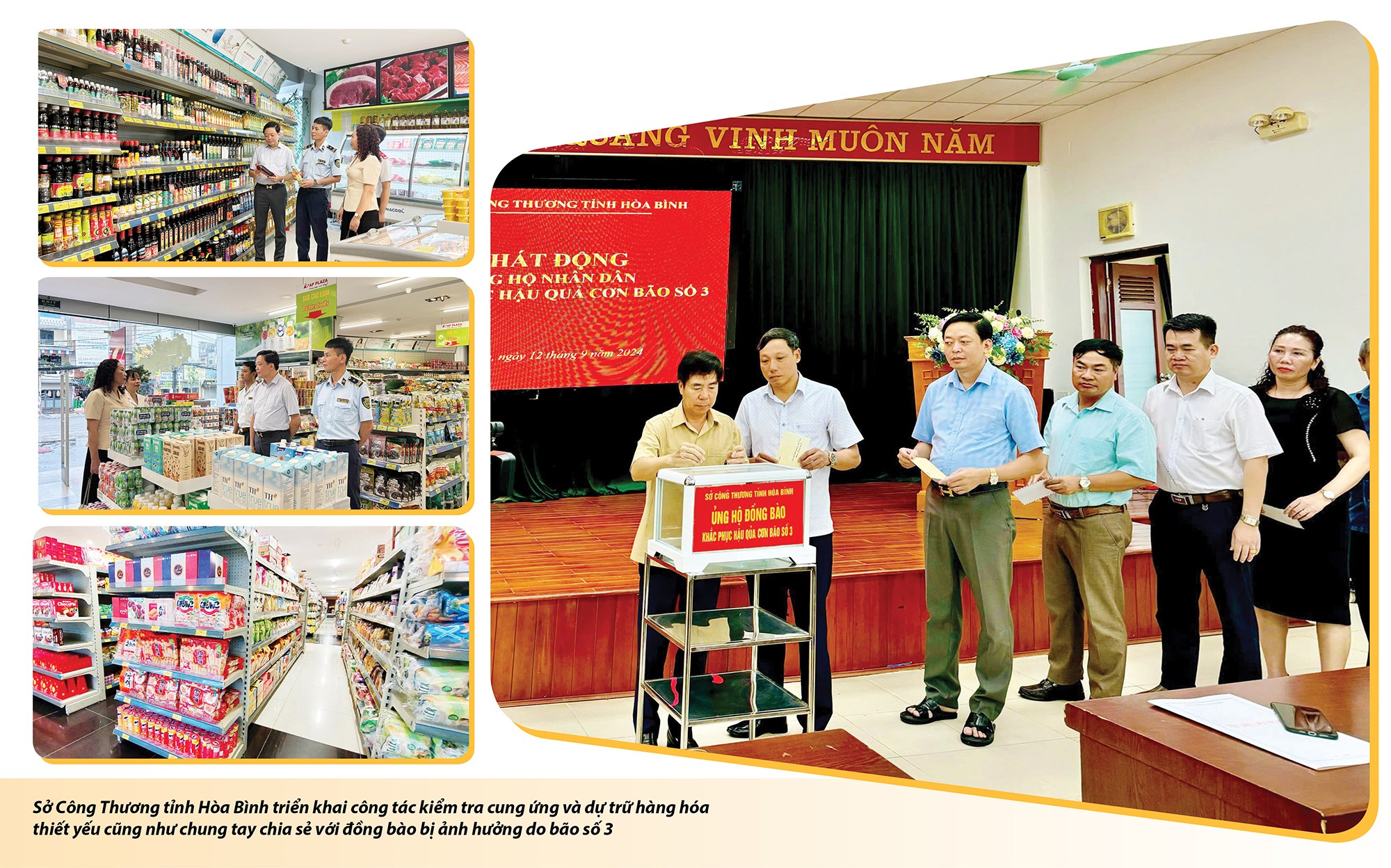 Đảm bảo hàng hóa thiết yếu trong mùa mưa bão Đảm bảo hàng hóa thiết yếu trong mùa mưa bão