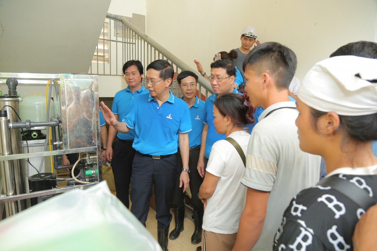 Petrovietnam khởi công, quyết tâm tái thiết khu dân cư thôn Kho Vàng Petrovietnam khởi công, quyết tâm tái thiết khu dân cư thôn Kho Vàng