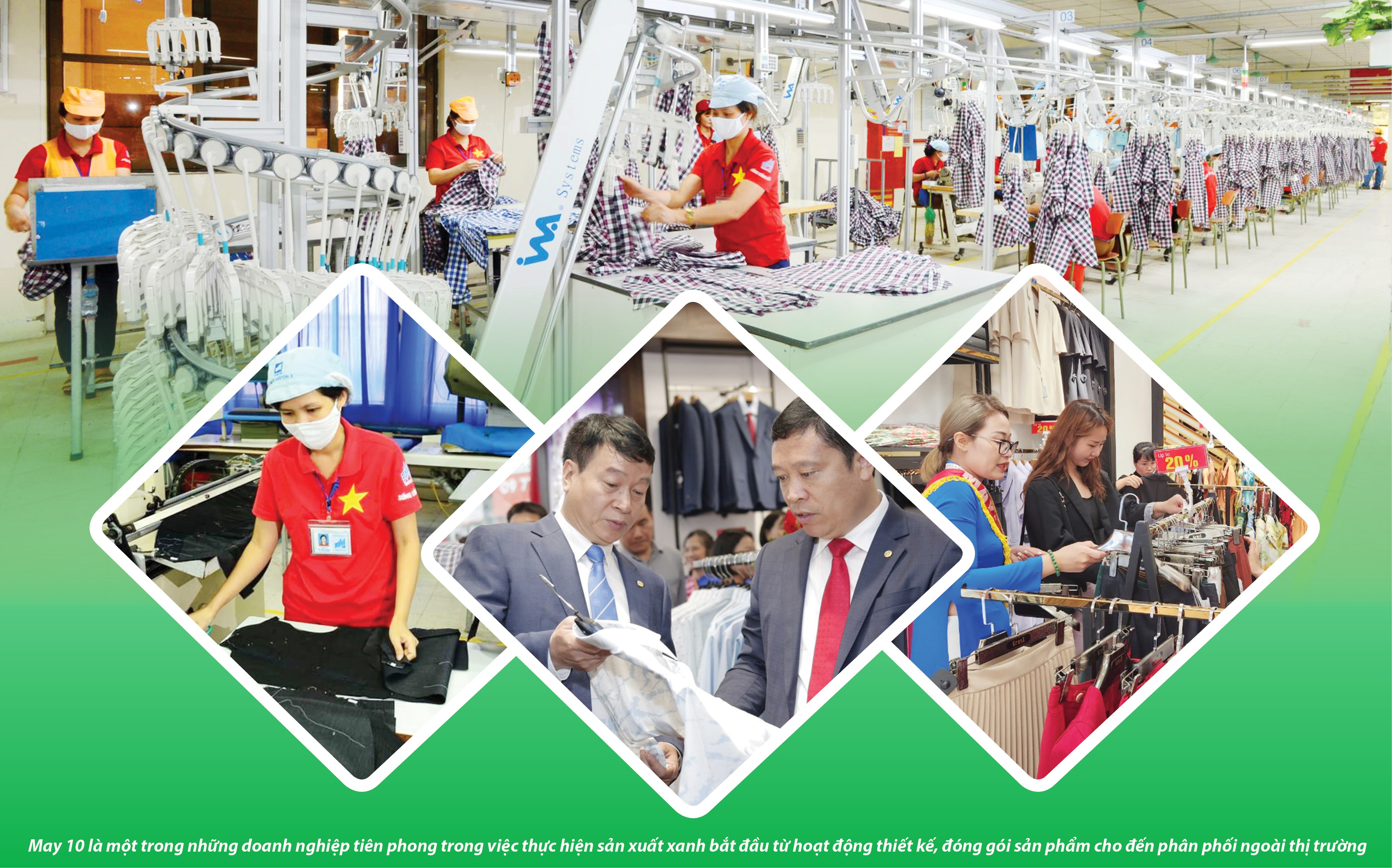 Doanh nghiệp Dệt may cần thấy cơ hội từ sản xuất xanh, kinh tế tuần hoàn Doanh nghiệp Dệt may cần thấy cơ hội từ sản xuất xanh, kinh tế tuần hoàn