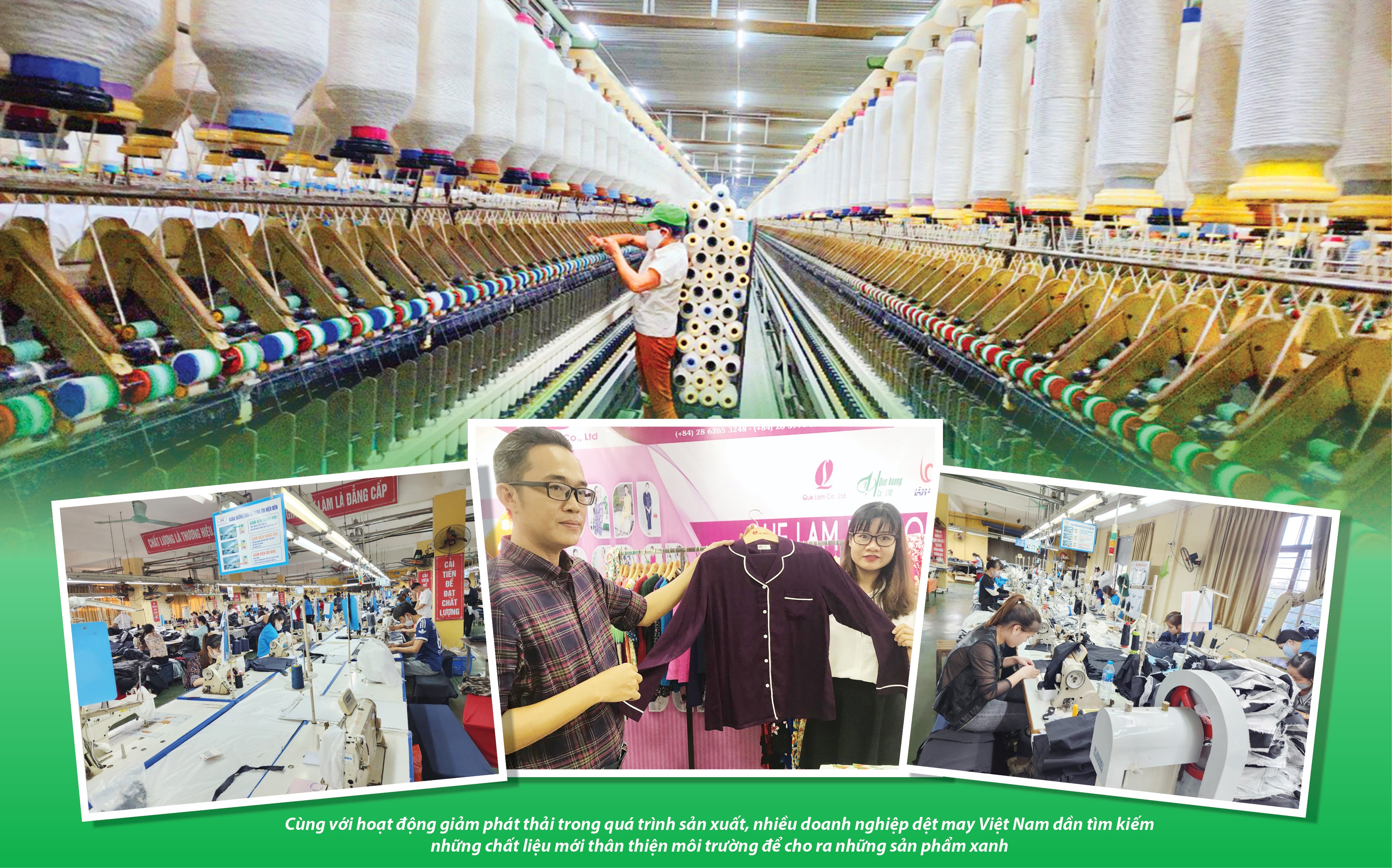 Doanh nghiệp Dệt may cần thấy cơ hội từ sản xuất xanh, kinh tế tuần hoàn Doanh nghiệp Dệt may cần thấy cơ hội từ sản xuất xanh, kinh tế tuần hoàn