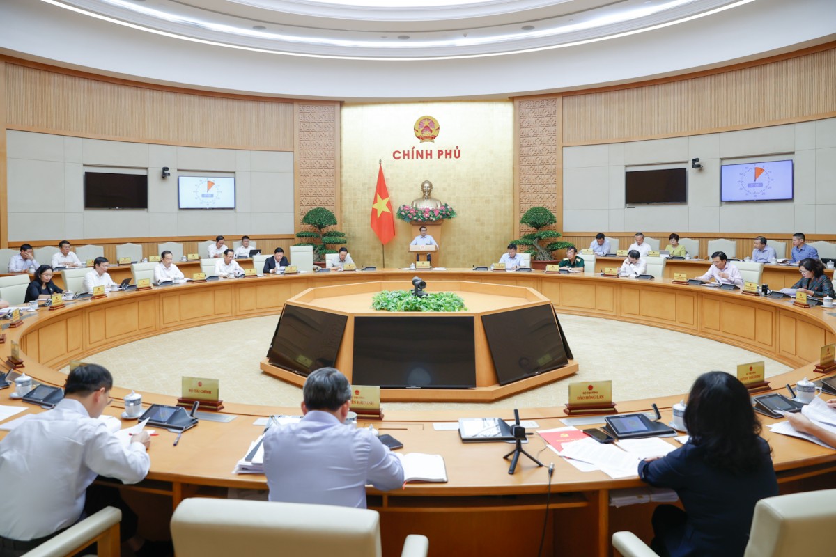 Phiên họp Chính phủ chuyên đề xây dựng pháp luật tháng 9/2024: Đột phá hơn nữa trong hoàn thiện thể chế Phiên họp Chính phủ chuyên đề xây dựng pháp luật tháng 9/2024: Đột phá hơn nữa trong hoàn thiện thể chế