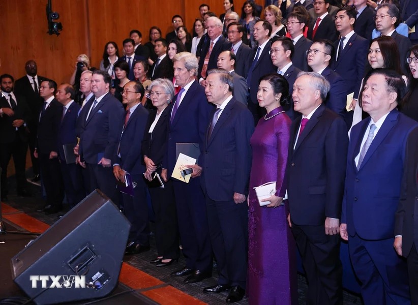 Tổng Bí thư, Chủ tịch nước dự Lễ kỷ niệm 1 năm Đối tác Chiến lược Toàn diện Việt Nam - Hoa Kỳ Tổng Bí thư, Chủ tịch nước dự Lễ kỷ niệm 1 năm Đối tác Chiến lược Toàn diện Việt Nam - Hoa Kỳ