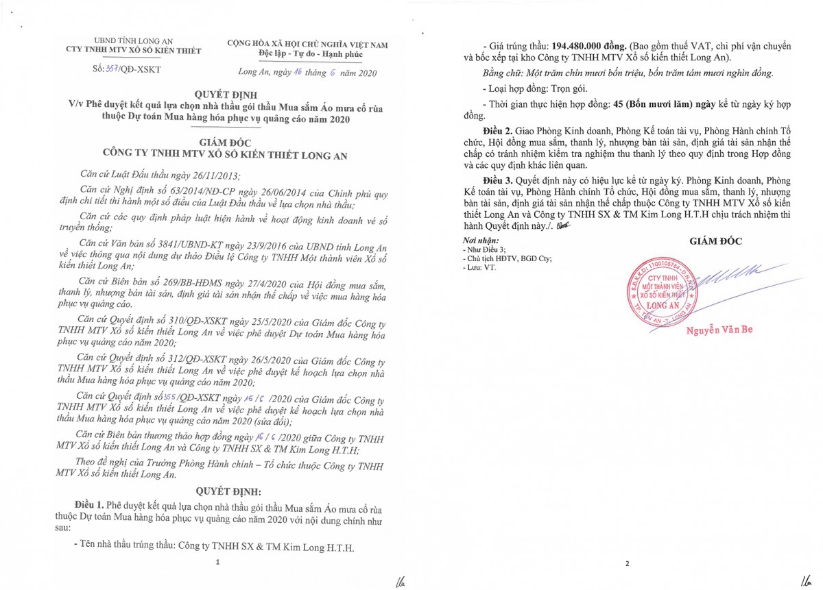 Nhiều nghi vấn về chia nhỏ gói thầu để chỉ định thầu rút gọn Nhiều nghi vấn về chia nhỏ gói thầu để chỉ định thầu rút gọn xổ số kiến thiết long an