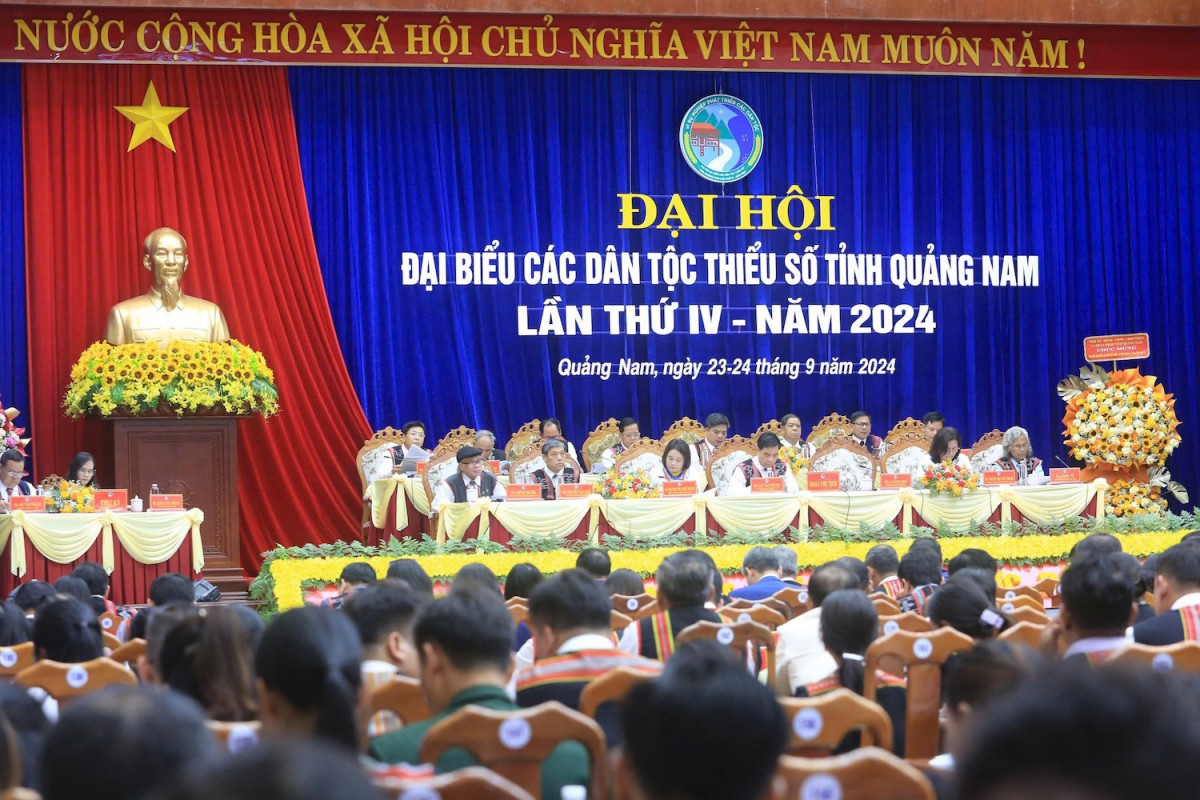 Đại hội Đại biểu các dân tộc thiểu số tỉnh Quảng Nam Đại hội Đại biểu các dân tộc thiểu số tỉnh Quảng Nam